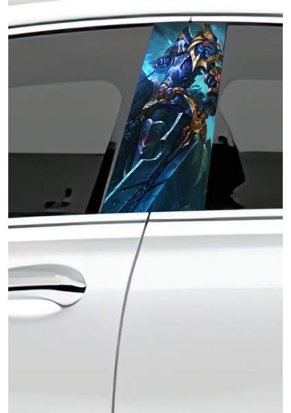 Araç Kapı Direk Kaplama Folyosu Desenli (Sağ Sol Takım) (2 Adet) - 22X50 cm fiyatları