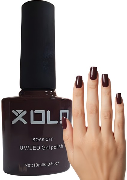 Kalıcı Oje 10 ml Çikolata Kahve K003