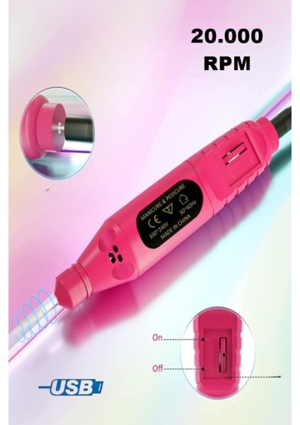 12V Tırnak Törpü Seti Manikür Pedikür Protez Tırnak Ayak Nasır ve Tırnak Mantar Makinesi fırsatları