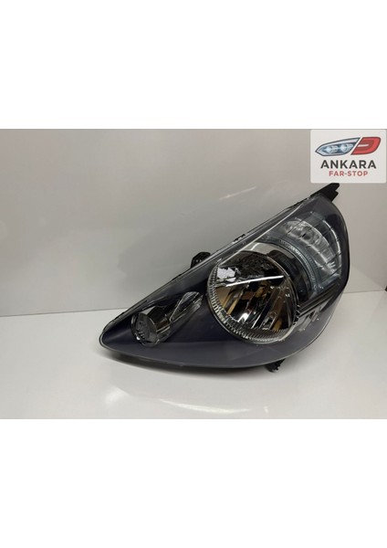 Honda Jazz 2002 - 2006 Ön Far Lambası Sol Manuel - Motorsuz (Içi Siyah Tip - Sol) fiyatları