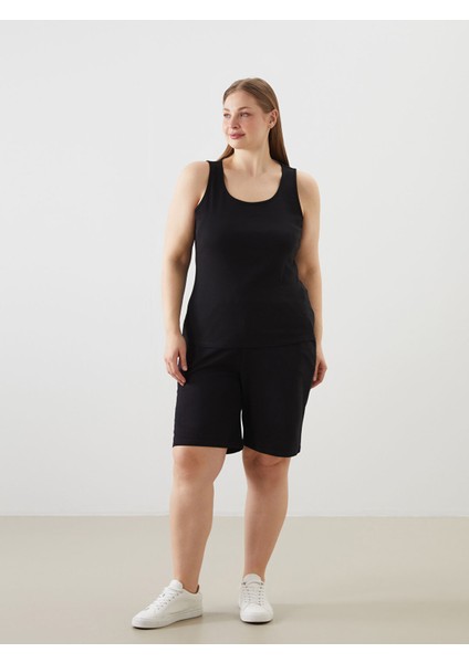 Yeni Sezon Beli Lastikli Kadın Şort modelleri