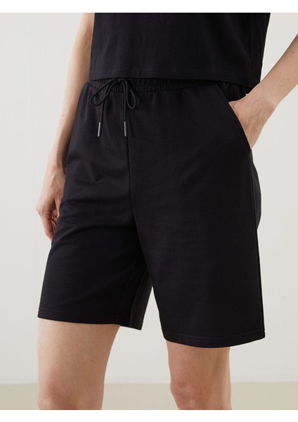 Yeni Sezon Beli Lastikli Kadın Şort fırsatları