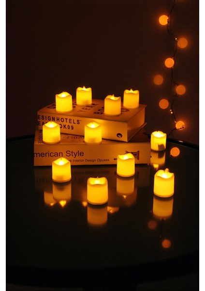 3’lü LED Elektronik Mum Işıkları Seti – Pilli Romantik Dekoratif Mum Seti modelleri