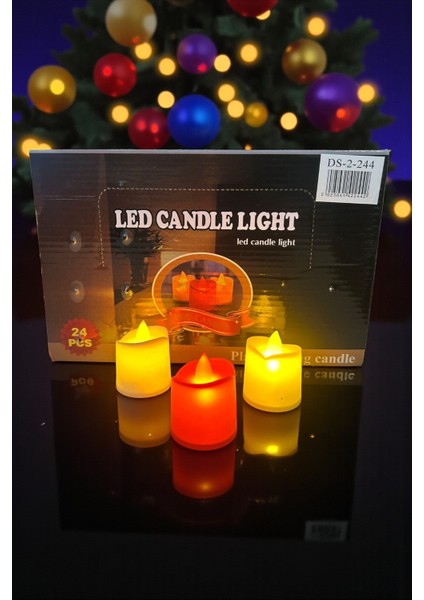 3’lü LED Elektronik Mum Işıkları Seti – Pilli Romantik Dekoratif Mum Seti fırsatları