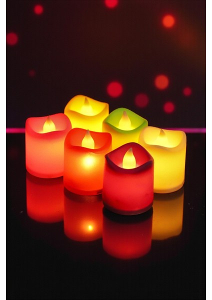 3’lü LED Elektronik Mum Işıkları Seti – Pilli Romantik Dekoratif Mum Seti indirimleri