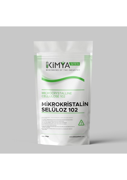 Mikrokristalin Selüloz 102 (Mcc 102) - 100GR