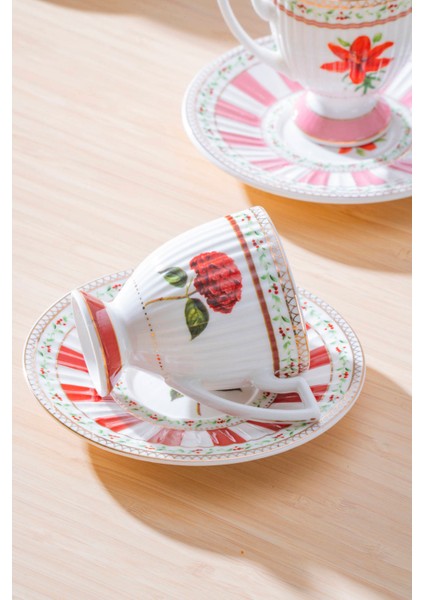 Fienne 6 Kişilik Porselen Kahve Fincan Takımı - 90 ml modelleri