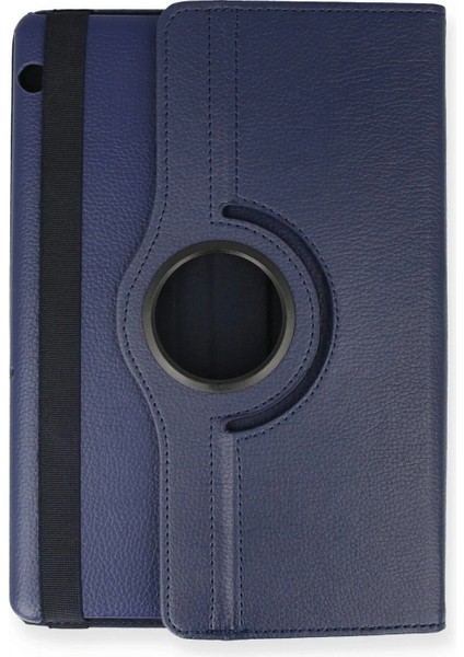 Huawei Mediapad T5 10 Kılıf 360 Tablet Deri Kılıf - Lacivert fiyatları