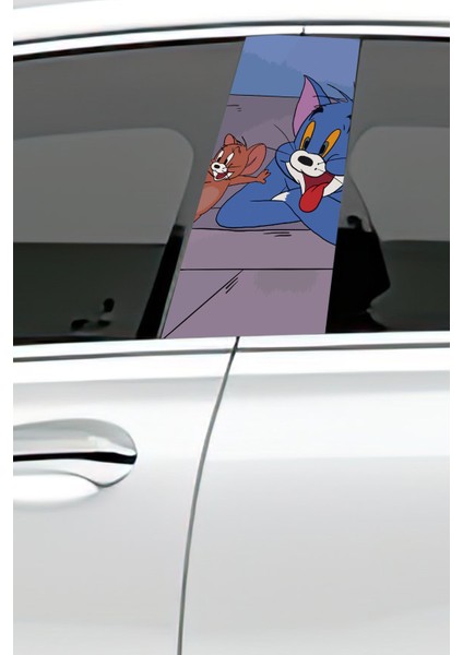 Araç Kapı Direk Kaplama Folyosu Desenli (Sağ Sol Takım) (2 Adet) - 22X50 cm fiyatları