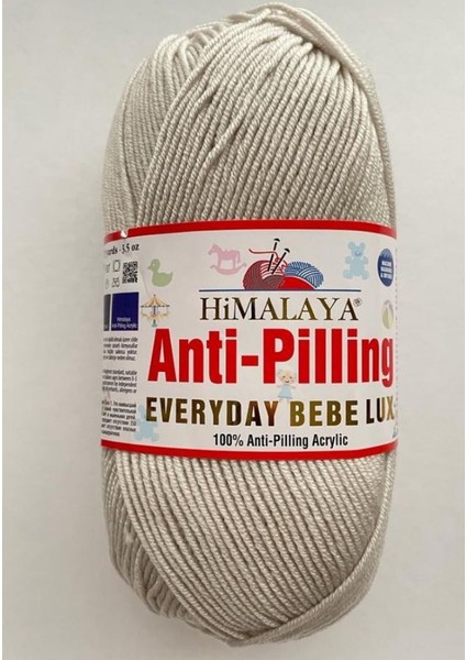 Everyday Bebe Lux Örgü Ipi – Anti-Pilling, Yumuşak Bebek Örgü Ipi (100% AKRILIK)-70446