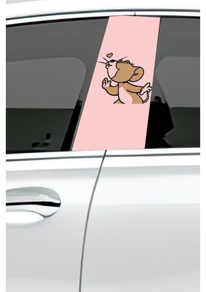 Araç Kapı Direk Kaplama Folyosu Desenli (Sağ Sol Takım) (2 Adet) - 22X50 cm fiyatları