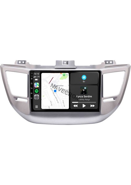 Hyundaı Tucson 2014-17 9"uyumlu Android Multimedia Gerçek 4/64 Kablosuz Carplay Geri Görüş Kameralı fiyatları