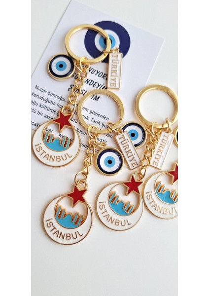 Hediyelik Tasarım Istanbul Anahtarlık - 10 cm fiyatları