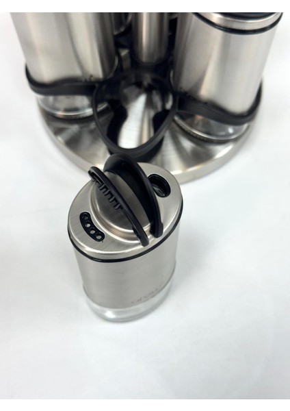 Basil 7 li 115 Ml Döner Standlı Baharat Seti