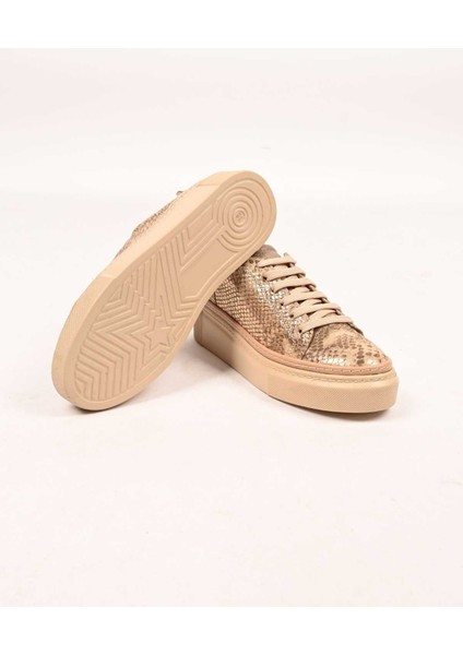 Bağcıklı Poli Taban Hakiki Deri Casual 334-5022-39 Kadın Ayakkabı