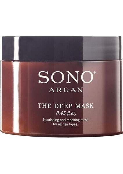 Argan The Deep Tüm Saçlar Besleyici Bakım Maskesi 250ml