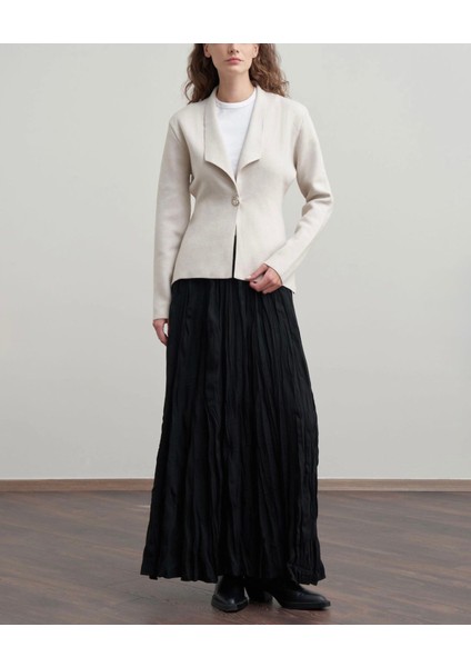 Tek Düğmeli Şık Triko Ceket fiyatları