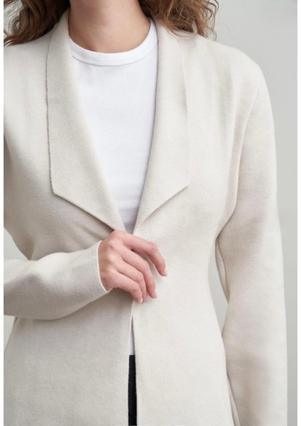 Tek Düğmeli Şık Triko Ceket modelleri