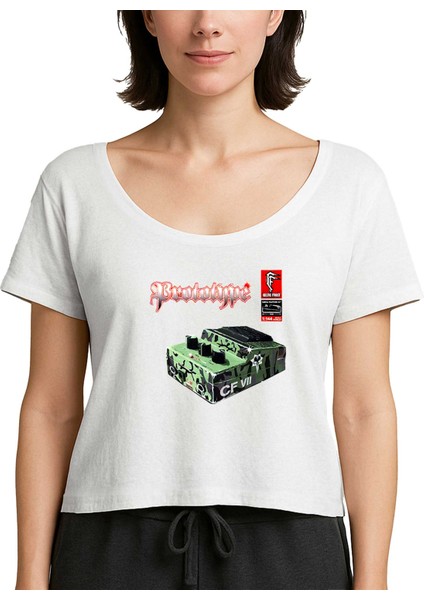 Celtic Frost Prototype Beyaz Kadın Tişört