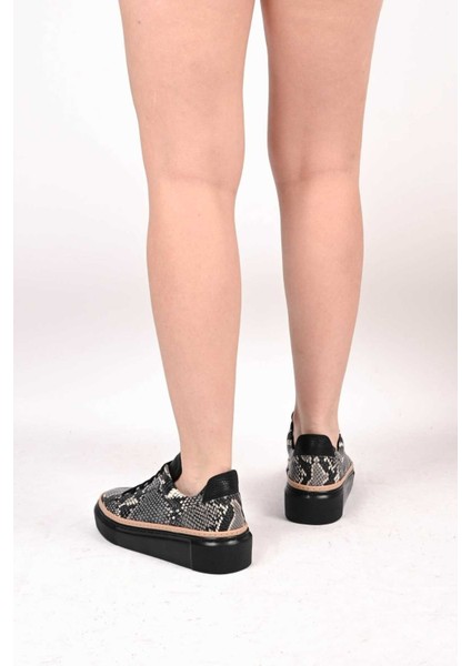 Bağcıklı Poli Taban Hakiki Deri Casual 334-5022-39 Kadın Ayakkabı modelleri