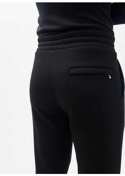 Erkek Siyah 3 Iplik Şardonlu Eşofman ALTI-P2019 modelleri