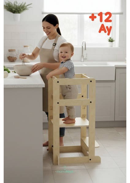 Kule Lite - Ahşap Çok Amaçlı ve Çok Hafif Öğrenme Kulesi fiyatları