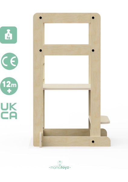 Kule Lite - Ahşap Çok Amaçlı ve Çok Hafif Öğrenme Kulesi modelleri