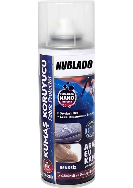 Kumaş Koruyucu Sprey Renskiz 200 ml Ayakkabı Kıyafet Koltuk Çadır Çanta Yağmur Su Itici Kaydırıcı