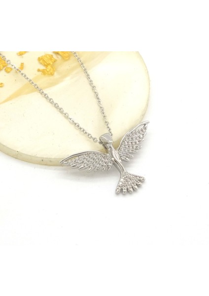 Çelik Kolye Kadın - Anka Kuşu Kolye KLY-617 fiyatları