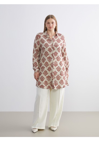 Yeni Sezon Desenli Kadın Gömlek Tunik fiyatları
