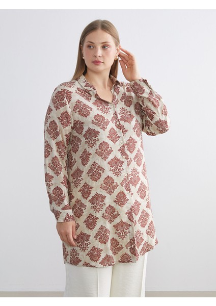 Yeni Sezon Desenli Kadın Gömlek Tunik fırsatları