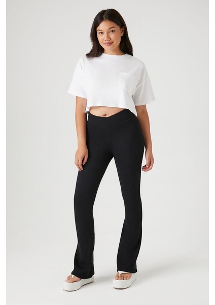 Dikişsiz Ispanyol Paça Tayt modelleri