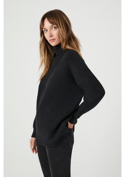 Triko Yüksek Yaka Kazak fırsatları