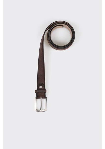 Kahve Deri Erkek Kemer