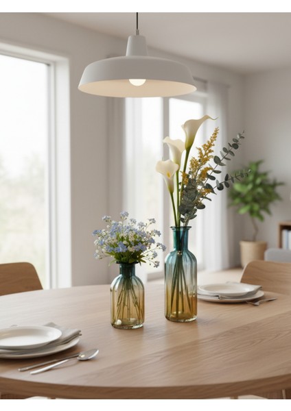 Varmatint | 2 'li Minimalist Dekor Çok Renkli Cam Vazo indirimleri