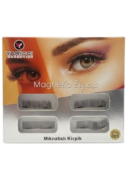 Yarıccı Mıknatıslı Takma Kirpik No:01