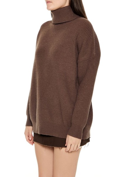 Triko Yüksek Yaka Kazak