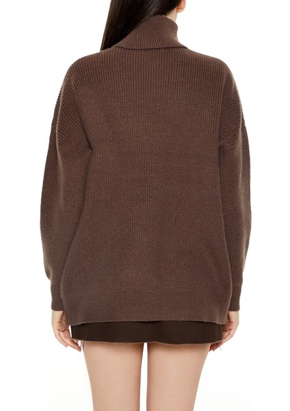 Triko Yüksek Yaka Kazak modelleri