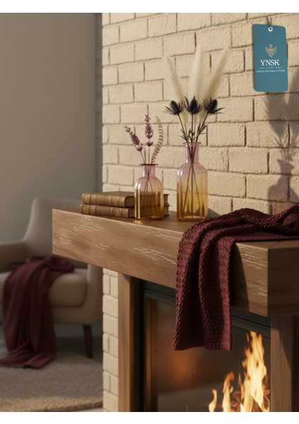 Hyggeglow| 2 'li Minimalist Dekor Çok Renkli Cam Vazo