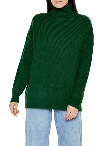 Triko Yüksek Yaka Kazak fiyatları