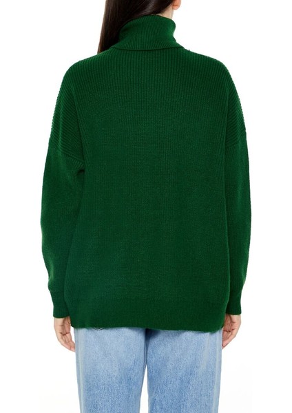 Triko Yüksek Yaka Kazak modelleri