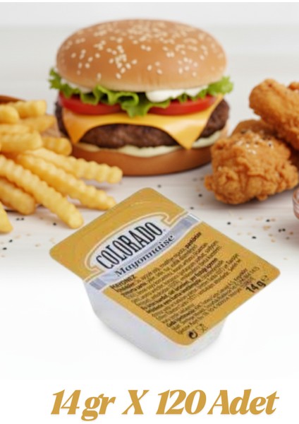 Mayonez Küvet 14 gr 120 Adet