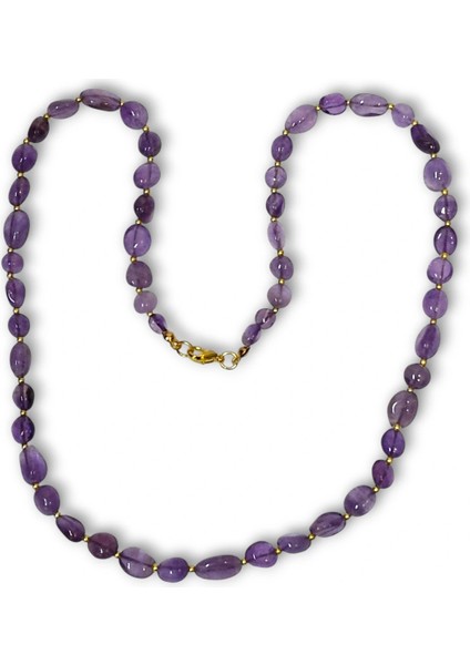 Ametist Kolye 50 cm Amorf Kesim 460-1 fiyatları
