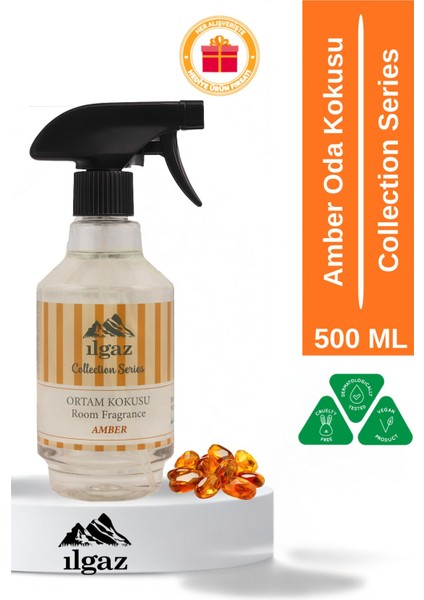 Amber Sprey Oda Kokusu | Collection Series Kehribar Kokusu 500 ml