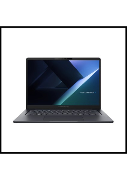 B5405CCA-U716512B0D, Expertbook B5, Ultra 7 255H, 14" Wuxga Full Hd, 16GB Ddr5 Ram, 512GB Ssd, Paylaşımlı Ekran Kartı, Free Dos, Kurumsal Notebook