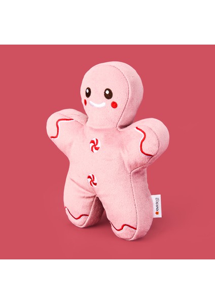 Soft Colorful Kurabiye Adam - Pudra - 25 cm