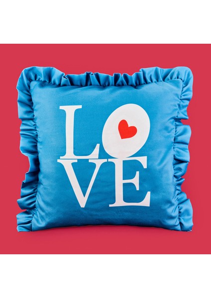 Soft Solari Kırlent Kılıfı - Mavi - 45X45 cm fiyatları