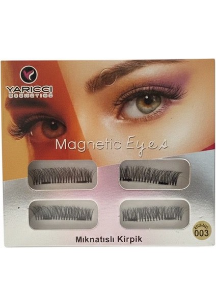 Yarıccı Mıknatıslı Takma Kirpik No:3
