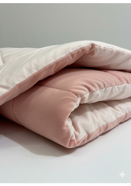 Lüks Soft Touch | Pudra Pembe Teddy Yumuşaklığında Welsoft Yorgan fiyatları