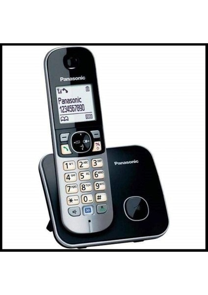 Panasonıc KX-TG6811 Telsiz Telefon (Gri) 18 Saat Konuşma, 170 Saat Bekleme, 120 Kişilik Rehber fırsatları